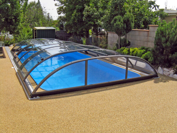 Azure Flat Trasparente AZFC-T copertura piscina