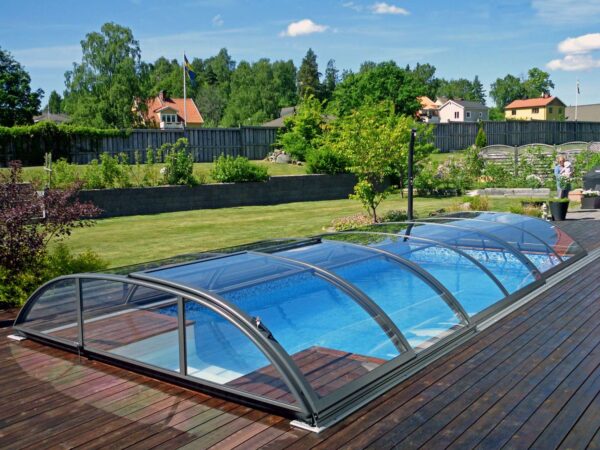 Azure Flat Trasparente AZFC-T copertura piscina