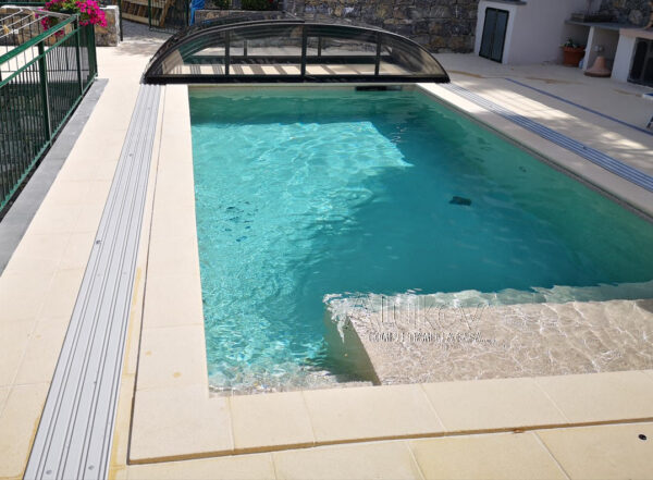 Azure Flat Trasparente AZFC-T copertura piscina