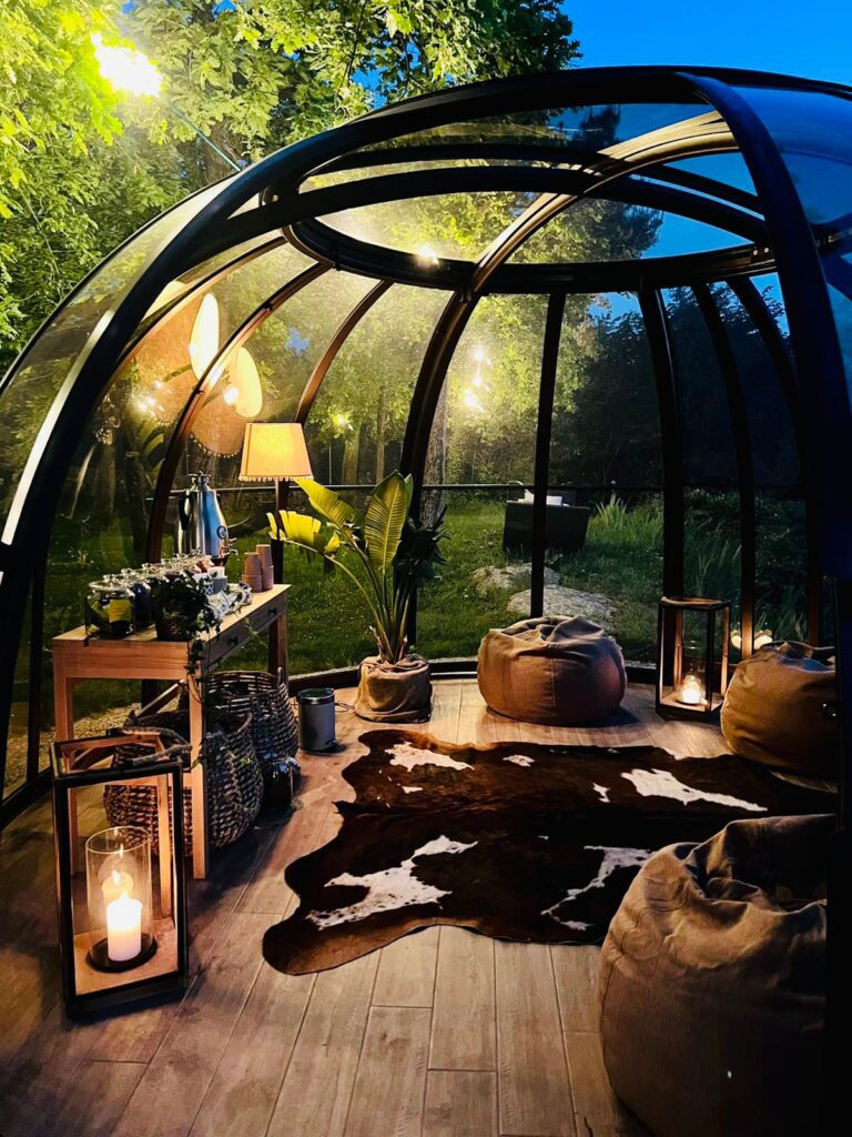 Read more about the article Cupola trasparente per ristorazione